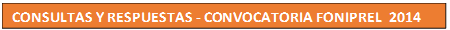 consultas y respuestas- foniprel 2014