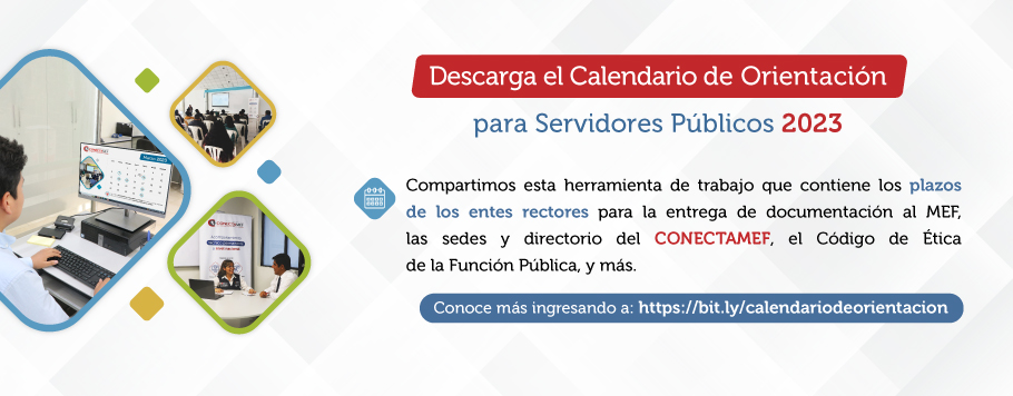 EL CONECTAMEF LANZA CALENDARIO 2023 PARA SERVIDORES PÚBLICOS