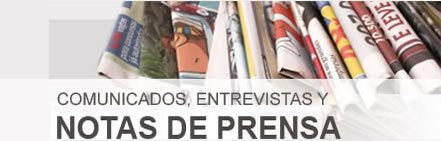 Subsite Comunicados y Notas de Prensa