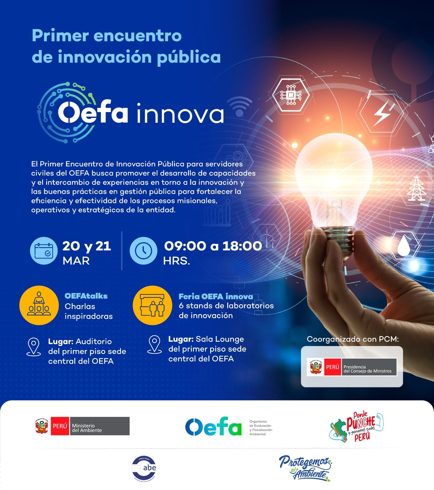 Primer Encuentro de Innovación Pública - OEFA Innova